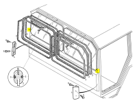 Windshield, aftermarket reproduction, for MAN KAT1