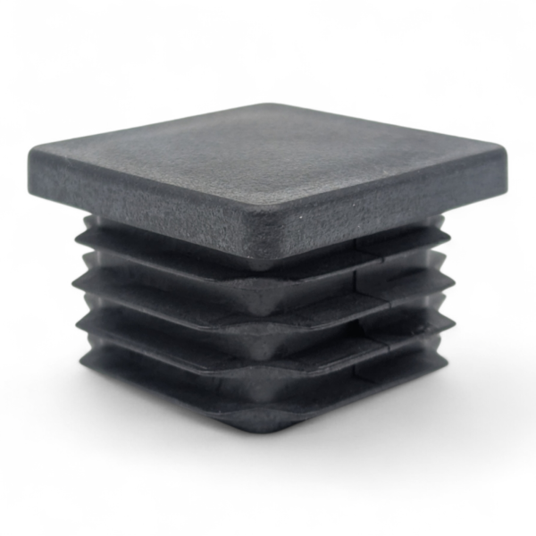 Lamellenstopfen 35x35mm Vierkantrohr Rohrkappen Endkappen Stopfen Gleiter