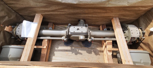 Hinterachse, ohne Durchtrieb, neu