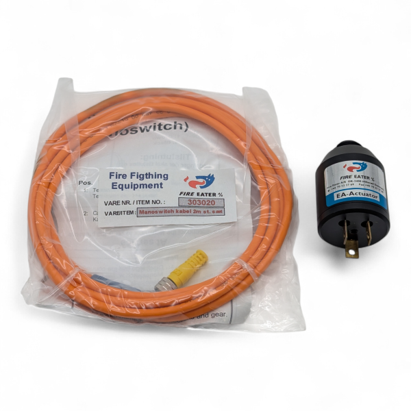 Fire Eater A/S EA-M Metron Actuator Unit 212131 inkl. Manoswitch Kabel 303020