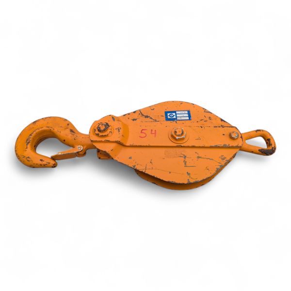 Pulley with swivel hook GZ HK 31 (3.2 t) Greifzug folding snatch block sheave
