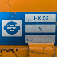 Umlenkrolle mit Lasthaken GZ HK 52 (5 t) Greifzug Klappkloben Seilrolle