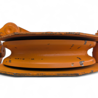 Umlenkrolle mit Lasthaken GZ HK 61 (6,4 t) Greifzug Klappkloben Seilrolle