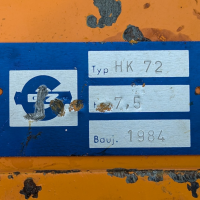 Pulley with swivel hook GZ HK 72 (7.5 t) Greifzug sheave