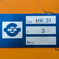 Umlenkrolle mit Lasthaken GZ HK 31 (3,2 t) Greifzug Klappkloben Seilrolle