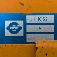 Umlenkrolle mit Lasthaken GZ HK 52 (5 t) Greifzug Klappkloben Seilrolle