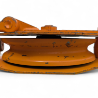 Umlenkrolle mit Lasthaken GZ HK 61 (6,4 t) Greifzug Klappkloben Seilrolle