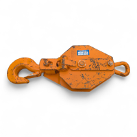 Pulley with swivel hook GZ HK 61 (6.4 t) Greifzug folding snatch block sheave